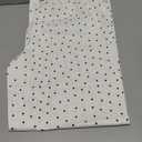 Floerns Women's Drawstring Waist Leopard Print Trousers Tie Front Wide Leg Pants (Large, White)