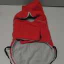 Brabtod Dog Fleece,Soft Dachshund Sweater,Cozy Pet Dog Vest Pullover Jacket with Leash Hole,Miniature Dachshund Clothes for Cold Weather (Red,Small)