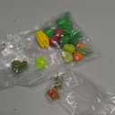 ONEST 11 Pieces Fruits Vegetables Figurines Realistic Detailed Plastic Fruits Vegetables Figures