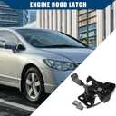 No.74120-SDA-A02 Hood Latch Assembly for Honda Accord 2003-2007 / Engine Hood Lock/Durable / 1Pcs Black