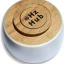 Solfeggio Hertz Frequency Vibrational Sound Healing & White Noise Portable Sound Machine. Meditation/Sleeping/Yoga/Study/Relaxing 15 Calming Sounds. Frequency Generator for Healing. (Soothe Your Senses, Light)