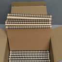 Epakh 36 Pack Blank Spiral Notebook Unlined Notebook Bulk A5 Soft Cover Students Sketchpads Memo Notepad for Drawing Art Back to School Gifts 100 Pages/ 50 Sheets, 8.3 x 5.5 Inches(Brown)