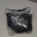 Ruisita 120 Inches Round Satin Tablecloths Black Overlay Round Satin Table Cover Bright Silk Tablecloth Smooth Fabric Tablecloth for Wedding Banquet Table Decoration