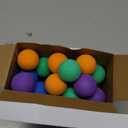 Gejoy 24 Pieces Soft Foam Balls Bulk Lightweight Mini Balls for Safe Indoor Toys Fun Assorted Colors Sponge Balls Birthday Party Favors Bag Gifts for Boys and Girls