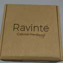 Ravinte Arch Cabinet Pulls Solid 10 Pack 3 Inch Matte Black Kitchen Cabinet Handles Flat Square Foot Curved Drawer Pulls Hardware for Kitchen Cabinet