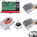 Xenon Ballast Bulb LED Module Diode Kit Compatible with BMW 5 Series 535d 528i 535i 550i M5 2014-2016 63117355073 After-Market Parts