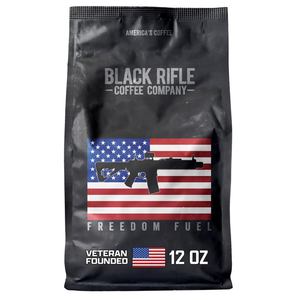 Black Rifle Coffee Company Dark Roast Whole Bean Coffee Freedom Fuel 12 oz