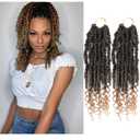 Admutty Passion Twist Crochet Hair, 12 Inch, 2 Packs Pretwisted, Short Crochet Braids, Pre Looped for Black Women(1B/27)