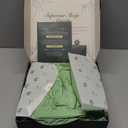 DECOLURE 100% Viscose Derived from Bamboo Sheets Full Size - Luxury 6 Pc Naturally Cooling Sheets, Ultra Soft Bed Set - Deep 17" Pockets, Durable Double Stitching, Oeko Tex Standard (Sage Green)