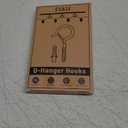 36 PCS Q-Hanger Hooks with Safety Buckle, Windproof Screw Hooks for Outdoor String Lights Hanging Christmas Lights, Plants, with 1 Wing Nut Driver (Black)