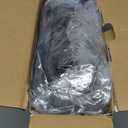 Westinghouse Electric Blanket Full, Faux Fur Heated Blanket with 10 Heating Levels & 1-12 Hours Auto Off, Soft Cozy Sherpa Heated Blanket Washable Blanket (80" x 84" Full Size, Grey)