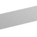 Danpoo Adhesive Floating Shelf for Wall Storage, Metal Wall Shelf for Bathroom/Living Room/Kitchen/Bedroom, 20" Long Display Shelf for Collectibles, Silver