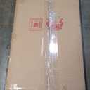 SHW Mission 40-Inch Home Office Computer Desk, Oak