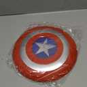 12 Inch Captain Round Shield,Superhero Shield Prop Role Play Toy,Halloween Cosplay Shields for Birthday Gift,Party Decoration