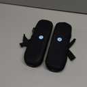 Everlasting Comfort Office Chair & Wheelchair Arm Pads - Cooling Memory Foam Arm Rest Cover for Desk, Gaming Chair, Wheelchair Armrest Pads (Black)