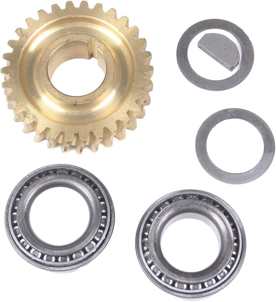 BH-Motor New Worm Gear Kit for MTD Troy-Bilt Horse Bronze Tiller Tine Shaft Gear Kit GW-11527 11527 GW-1064 1064