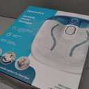 Homedics Bubble Mate Foot Spa, Toe Touch Controlled Foot Bath with Invigorating Bubbles and Splash Proof, Raised Massage Nodes and Removable Pumice Stone