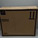 Lanpn Natural Rattan Christmas Tree Collar 24 inch, Decorative Wicker Woven Tree Skirt Ring Stand Base Cover Rustic Farmhouse for Small mini Pencil Silm Artificial Trees Xmas Decor (White)