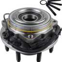 PAROD 515130 4x4 4WD Front Wheel Bearing Hub Assembly Compatible with 2011-2016 F-250 F-350 Super Duty,8Lug w/ABS