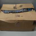 IMUSA Caldero Cast Aluminum Stock Pot 7 Qt with Glass Lid, 30 cm Diameter, Heavy Bottom Cooking Pot with Riveted Handles, Oven Safe Rice Pot for Stews, Soups and Beans