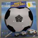  Hover Soccer Ball, Indoor Floating Soccer Ball Toys with Colorful LED Light and Soft Foam Bumper, Fun Soccer Training Equipment, Safe for Indoor Play, Perfect Gifts for Boys Girls Kids 3 Packs