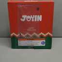 JOYIN Ugly Christmas Sweater Women Men Couples, LED Light Up Ugly Christmas Sweater Kids 2025 Reindeer(Blue Large