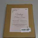 Sunlit Vintage Picture Frame 5x7 Inch, Luxury Antique Photo Frames with Glass Front, Photo Display, Tabletop Wall Hanging, Gift Ideas, Black and Gold