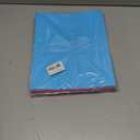 3 x HABGP 4 Pack Two Pocket Folder with Prongs, 2 Color Paper Folders with Pockets and Business Card Holder, Folders with Pocket Fit Letter Size, Organizing Papers in School, Office & Business Red & Blue