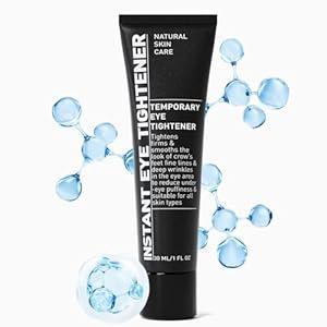 Instant Eye Tightener, Temporary Instant Visibly Reduces Wrinkles Under Eye Bags and Wrinkles Filler, Fine Lines Tightening and Lifting Cream for Women Men,1.0 FL Oz(Pack of 1)