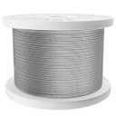 Muzata 500' 1/8" Wire Rope T316 Stainless Steel Marine Grade WR02 WP1 Spool