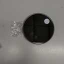 Frcolor Makeup Mirror, 3.5inch 15X Magnifying Round Detachable with Suction Cups