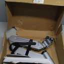 Suptek Monitor Mount Gas Spring Monitor Arm Desk Mount Fully Adjustable Fits 17 20 22 23 24 26 32 inch Monitors Weight Capacity up to 22 lbs (Silver)