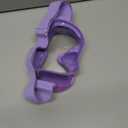 Kids Swim Goggles with Nose Cover, Anti-Leak Swim Mask with Elastic Fabric Strap, UV Protection Swimming Goggles for Kids (Purple-Purple)