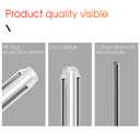 600pcs Fiber Optic Heat Shrink tubing Long 60mm Fiber Optic Cable Protective Tube Double Steel Needle 304 Stainless Steel PE Transparent Bare Fiber Fusion tubing hot melt tubing Fiber Splice Sleeves