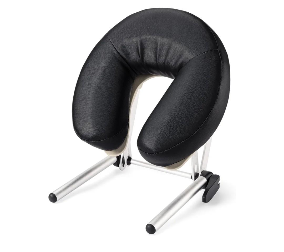 Adjustable Massage Table Face Cradle & Pillow, SPA Massage Table/Bed/Chair Headrest Platform with Face Pillow, Massage Home Mattress Top Massage Kit Head Face Rest Support & Face Cushion