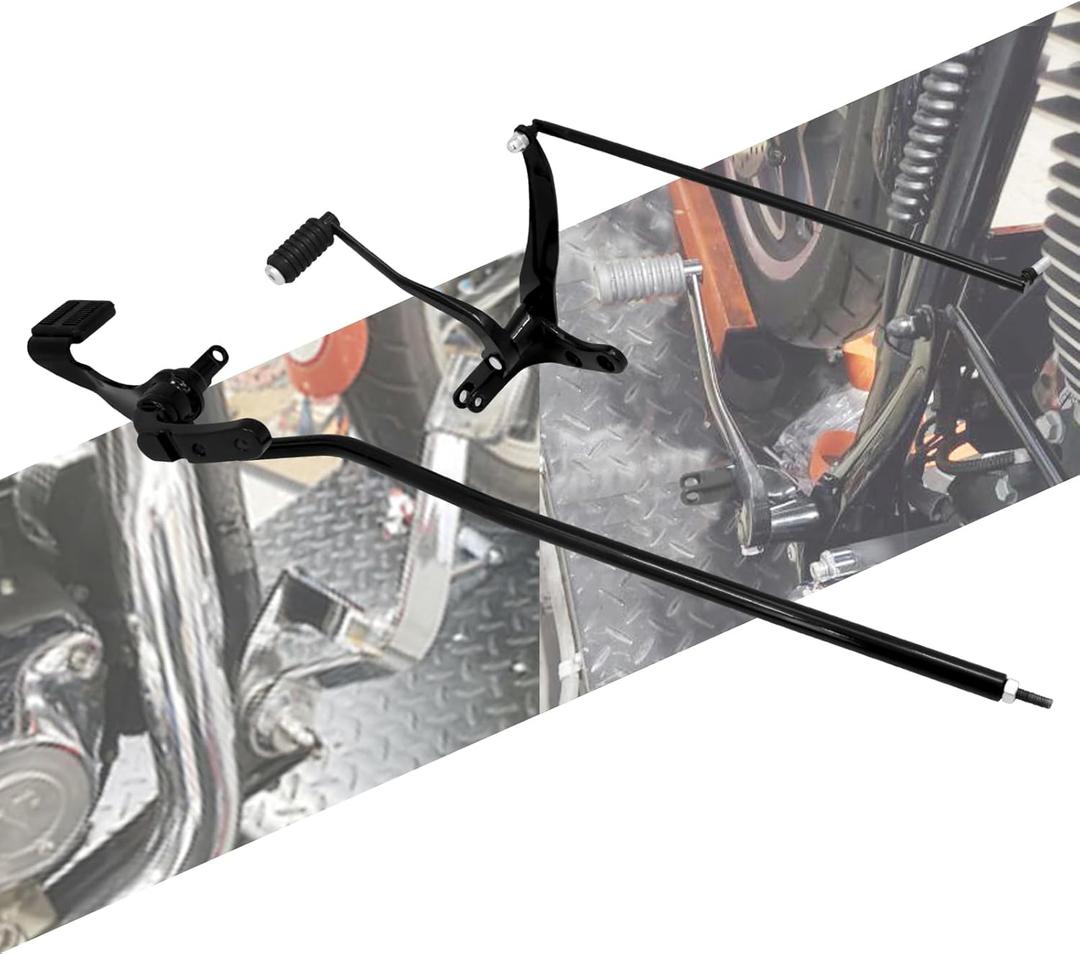 Motorcycle Forward Controls Set Pegs Lever Linkage Kit Fit for Harley Dyna Street Bob Super Glide Wide Glide Low Rider FXDL FXD FXDB FXDC 2006-2017