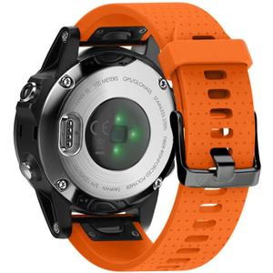 ANCOOL Compatible with Fenix 5S Bands Easy Fit 20mm Silicone Watch Bands Replacement for Fenix 6S/ Fenix 6S Pro/ Fenix 5S Plus Smartwatches, Orange