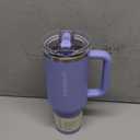 STANLEY Quencher ProTour Flip Straw Tumbler with Leakproof Lid | Built-In Straw & Handle | Cupholder Compatible for Travel | Insulated Stainless Steel Cup | BPA-Free (40 Ounces, Hydrangea)