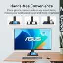 ASUS 24 1080P Eye Care Monitor (VA249QG) - IPS, Full HD, 99% sRGB, Frameless, 120Hz, Adaptive-Sync, 1ms, Speakers, HDMI, DisplayPort, VGA, Low Blue Light, Flicker Free, Wall Mountable