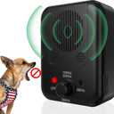 Ultrasonic Anti Barking Device for Dogs, 55ft Dog Barking Control Device with Dual Frequencies 3 Modes, Safe Anti Barking Device for Dogs Indoor Outdoor Humane Bark Control Device