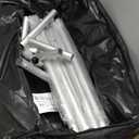 7.5x7.5 FT Tension Fabric Display Backdrop for Trade Show Booth, Stand Holder Backdrop Portable Aluminum Double-sided for Exhibition, Weddings, Events, - Stand Only