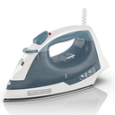 BLACK+DECKER Easy Steam Compact Iron, IR40V, Nonstick Plate, SmartSteam, Anti-Drip, Auto Shutoff & Light N Easy Compact Steam Iron, IR1020S, Stainless Steel Soleplate, Spray Mist