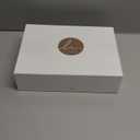 Ling's moment 6pcs Wedding Wrist Corsage Artificial Flowers, Girl/Mother Homecoming Prom Corsages Wristlet Dcor, etc. White Ivory