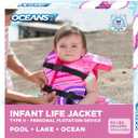 Oceans 7 US Coast Guard Approved Life Jacket for Infant, Kids, Youth,  Type II & III Vest, Personal Flotation Device (Pink/Berry  Infant)