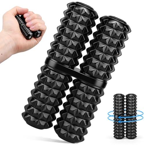 Dilabnba Hand Roller Pain Fidget Toy for Adult Anti Anxiet Stress Relief, Metal Thumb-Press Massage Style for Promotes Focus Clarity, Gift for Valentine Easter Chamstic - Black