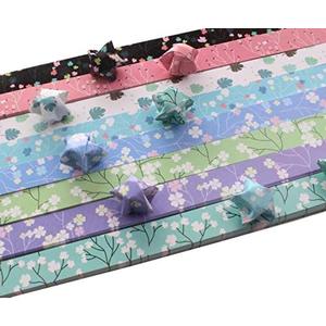 400 Star Paper Lucky Star Origami Paper DIY Handmade Orgami Paper Craft Paper,Origami Star Paper Strips, Q969