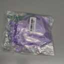 50 Pack Satin Twist Tie Bows for Gift Bags & Party Favors, 2.5 Inch Pre-Tied Ribbon Bows for Gift Wrapping, Birthday & Wedding Event Decorations - Lilac