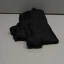 Jumpsuits for Women Long Sleeve Bodysuit Rompers Zipper Hight Neck One Piece Outfits for Women (Small, Black)