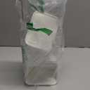 Wall mounted rice dispenser, Transparent food grade PP grain storage container one press button for kitchen, Includes measuring cup (M)