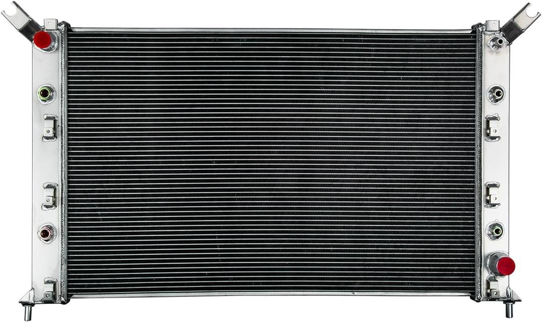 2 Row Aluminum Radiator For 2011-2019 Chevy Silverado/GMC Sierra 2500 3500 HD 6.0L V8 Gas 2012 2013 2014 2015 2016 2017 2018 Radiators